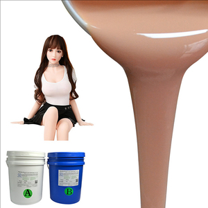 <span class=keywords><strong>Silicone</strong></span> liquide platine bicomposant 1:1, <span class=keywords><strong>silicone</strong></span> sûr pour la peau, pour la fabrication de poupées réalistes - Product Image 5