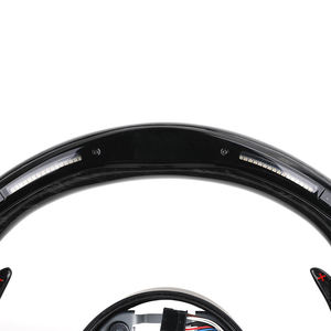 <span class=keywords><strong>Volante</strong></span> de cuero de fibra de carbono forjado deportivo LED M para serie F (X5 E70/X6/X6M E71/E46 M3 E39/E60/E92 M4 G20/F30/F10 M5 - Product Image 2