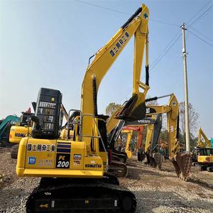 รถขุดดิน Komatsu PC200-8ขุดดินไฮดรอลิกแบบมือสอง20ตัน PC220-8 PC130-7 PC160-7 - Product Image 4