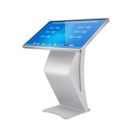 Pantalla Táctil Infrarroja de 10 Puntos a Todo Color de 55 Pulgadas, Pantalla Digital Comercial de Aleación de Aluminio para Exhibición en Tiendas Minoristas