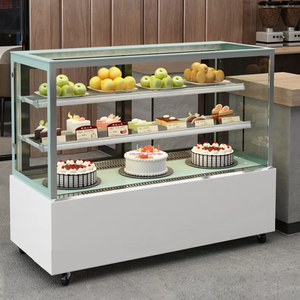 Cupcake hiển thị tủ lạnh tủ lạnh truy cập hàng đầu bánh hiển thị tủ lạnh bánh sandwich hiển thị mát - Product Image 2