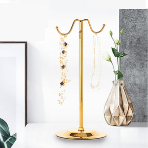 Tùy Chỉnh Tabletop Có Thể Điều Chỉnh Chiều Cao Purse Hiển Thị Đứng Bán Vòng Tròn Ly Hợp Túi Móc Áo Hiển Thị Đứng Chủ - Product Image 5