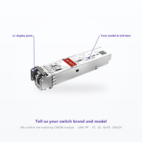 Module SFP CWDM 1.25G 1270nm 1610nm compatible Mikrotik, émetteur-récepteur optique à fibre LC Duplex DDM, branchement à chaud, portée 20km 100km 160km