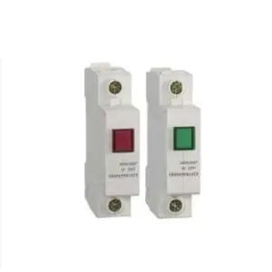 Din Rail Mount LED Signal Lamp ND9 Series AC 220V Indicating Indication Pilot Lights