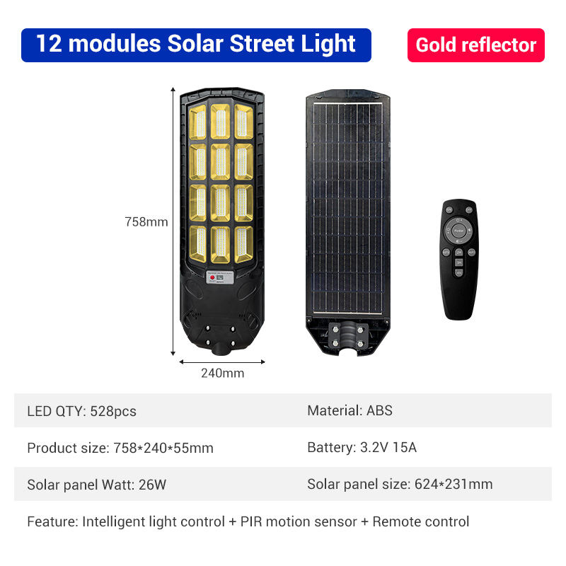 12 Module golden cup