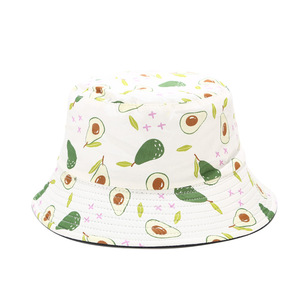 Sombrero de pescador de verano para mujer al por mayor, <span class=keywords><strong>gorra</strong></span> de terciopelo reversible con logotipo personalizado y protector solar, estampado completo para ciclismo - Product Image 4