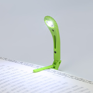 Foldable and portable European-style plastic night light, bulk discounts available, LED night reading book clip <b>lamp</b>/bedside - Product Image 1