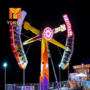 Manèges de parc d'attractions à sensations fortes : Swing Hammer, <span class=keywords><strong>Twin</strong></span> <span class=keywords><strong>Twister</strong></span>, la manège Typhoon Kamikaze à vendre - Product Image 1