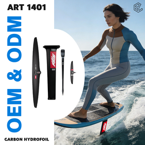ART PRO 1401 Hydrofoil: Deslizamiento y Velocidad Excepcionales para Pump Foil, Prone Surf, Dock Start y Olas Oceánicas de Baja Energía, Mástil de Carbono - Product Image 1