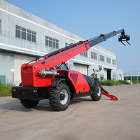 4,5T Teleskopstapler mit 18m Maximallift, 13,08m Reichweite, 91kW Yuchai Dieselmotor, 4WD, unter 4500mm Wendekreis