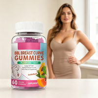 Gummies naturelles à la papaye BBL Soin des seins Soutien raffermissant Courbe corporelle Équilibre hormonal Complément alimentaire Bonbons gélifiés Adulte OEM