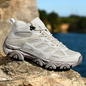 Zapatillas de Montañismo de Media Caña con Lengüeta Conectada, Diseño Moderno, Ligeras, Transpirables, Flexibles, Unisex, para Exteriores - Product Image 5