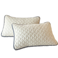 Taie d'oreiller en velours de lait personnalisable, moderne, minimaliste, anti-transpiration, matelassée, avec couche isolante pour la maison