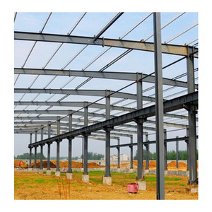 Kết cấu thép nhẹ mái nhà chứa máy bay 1000 mét vuông nhà kho đúc sẵn xây dựng tường kính cho nhà để xe đổ ứng dụng - Product Image 4