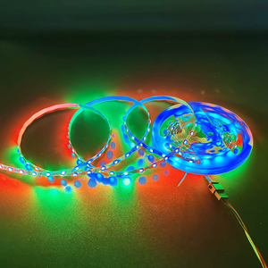 Tira de <span class=keywords><strong>LED</strong></span> RGB Pixel WS2815 en Forma de S, PCB de 7 mm, 60 <span class=keywords><strong>LED</strong></span>/m, 5050SMD, 12 V, Color Completo, Flexible, Tipo S, para Letreros, Etiquetas, Cajas de Luz, Decoración - Product Image 6