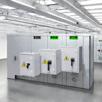 Commutateur de transfert manuel 3P monophasé 400V boîtier de distribution durable en acier inoxydable niveau de protection IP65 quotidien