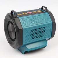 Altavoz Bluetooth Inalámbrico Universal de 18-20V para Baterías Makita, DeWalt y Milwaukee, Portátil para Obras de Construcción