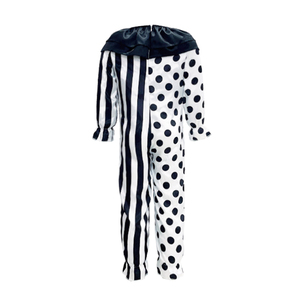 ชุดคอสเพลย์สำหรับเด็กผู้หญิงชุดฮาโลวีนตัวตลกคณะละครสัตว์สีขาวและสีดำงานตามสั่ง - Product Image 4