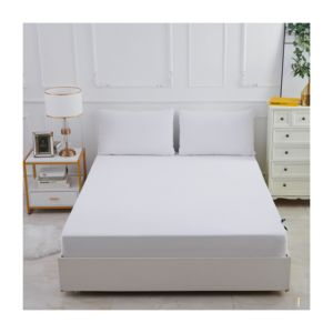 Impermeable Hospital Pareja Terry 100% Algodón Colchón Protector Cubierta Antipolvo Ácaros Anti-bacterias Protección 200TC Hilo - Product Image 1