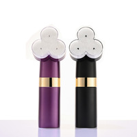 Bouteille de nettoyant pour le visage électrique haut de gamme de 100ml avec pulvérisateur à pompe Nouveau dispositif moussant de Massage vibrant pour bouteille de sérum de soin de la peau