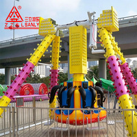 Manège pour enfants : équipement de parc d'attractions, 6 places, manège Frisbee, mini-pendule rotatif pour aire de jeux