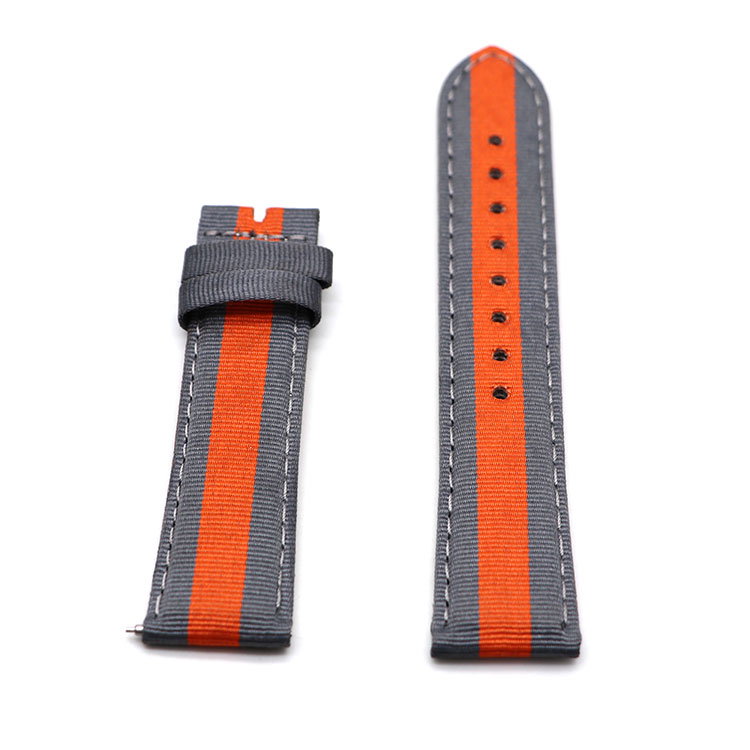 Grey and orange