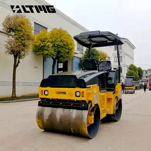 Road machine 2000kg 3000kg 2ton 3ton 2t 3 t mechanical articulated vibration road roller with Japanese engine