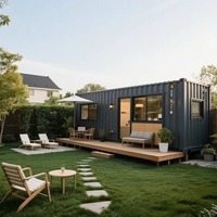 Maison préfabriquée en conteneur, maison modulaire portable préfabriquée, structure en acier, bâtiment personnalisé, hébergement pour travailleurs, bureau