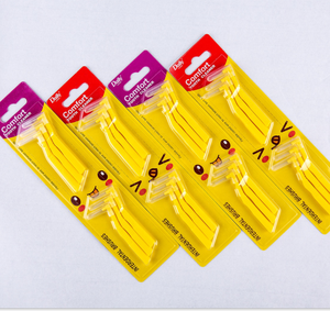 <span class=keywords><strong>Gum</strong></span> cura L a forma di filo dentale stuzzicadenti ortodontico spazzolino da denti e pick interdentale pennello - Product Image 2