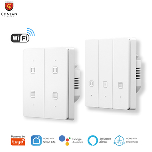 สวิตช์ม่านอัตโนมัติ TUYA ตัวควบคุมม่านม้วนอัจฉริยะ ปุ่มควบคุมผ่าน WiFi แบบ 2 ทาง สำหรับเครื่องใช้ไฟฟ้าภายในบ้าน<span class=keywords><strong>อัจฉริยะ</strong></span> <span class=keywords><strong>เทคโนโลยี</strong></span>ใหม่ - Product Image 1