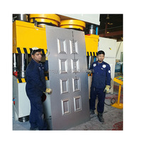 Pintu hidrolik 3600Ton 2500Ton fin embossing Tekan Minyak Mesin untuk lembaran logam besi baja pintu