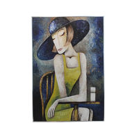 Décoration de salon peinture à l'huile numérique 40*50cm/50*70cm peinture de décoration intérieure