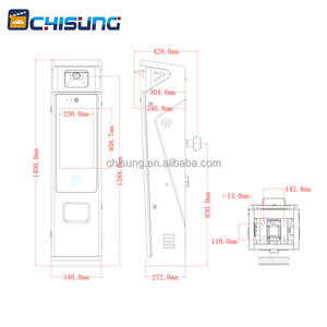 Park Yönetimi için Bariyer Kapılı Hepsi Bir Arada Yüksek Hassasiyetli Plaka Tanıma (LPR) - Product Image 2