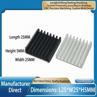 Dissipateur thermique double en alliage d'aluminium 6063 de haute qualité GLGNET, usinage CNC, pliage, montage sur circuit imprimé, traitement de surface couleur personnalisée