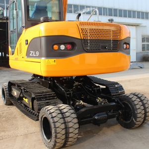 Excavadora de Ruedas y Orugas Multifuncional ZL9 de 9 Toneladas - Product Image 3