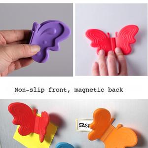 磁気式火傷防止バタフライシリコンボウルグラバー、鍋ハンドルホルダー、オーブンベーキンググローブ、耐熱・滑り止め - Product Image 5