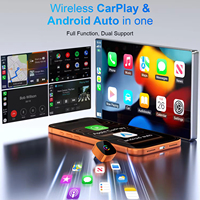 Adaptateur CarPlay filaire vers sans fil, Android Auto, Plug and Play, connexion stable, sans latence, clé USB pour iPhone, voiture