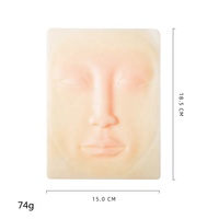 Haute qualité 3D Silicone visage maquillage permanent fausse peau pratique accessoire de tatouage