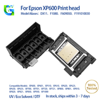 Tête d'impression Epson XP600 d'occasion pour imprimante DTF UV avec encre éco-solvant, 1080 buses, 1440 DPI, prête à être expédiée