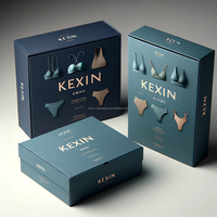 KEXIN Coffret cadeau de luxe Logo couleur personnalisé Base du couvercle de luxe Doublure éponge gaufrée Emballage en carton personnalisé imprimé artisanal pour le cou