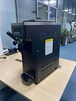 Machine à glace molle et milkshake de haute qualité à pré-refroidissement Gongly, économe en énergie, silencieuse, en acier inoxydable, certifiée CE, pour usage professionnel.
