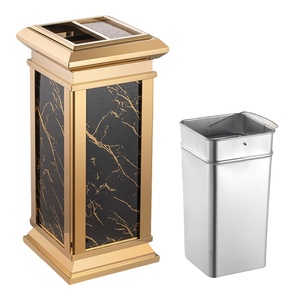 Nhiệm Vụ Nặng Nề Lớn Thùng Rác Có Thể Thép Không Gỉ Gạt Tàn Thân Thiện Với Môi Tầng Thường Vụ Nhà Hàng Thùng Rác Bin Cho Khách Sạn Văn Phòng Trang Trí Nội Thất - Product Image 3