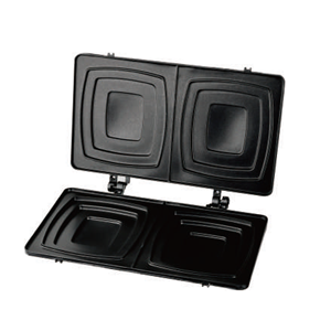 8 piatti commerciali scegliere macchina per Sandwich con una teglia facile da pulire griglia a contatto <span class=keywords><strong>tostapane</strong></span> antiaderente piastre facili da pulire - Product Image 3