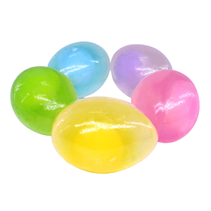 Jabón Sólido Transparente Natural Hidratante y Blanqueador en Forma de Huevo, Bolsa Autosellable Tipo Macaron, Fragancia de Rosa, Aceite Esencial - Product Image 1