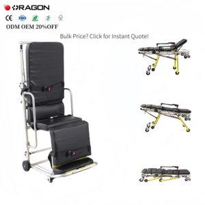 Camilla de silla de ambulancia plegable de aleación de aluminio de alta resistencia médica de gran oferta con Camilla separable - Product Image 2