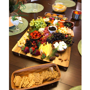 <span class=keywords><strong>Planche</strong></span> à découper extra large en teck avec poignées antidérapantes, cadeau idéal pour la fête des pères pour <span class=keywords><strong>papa</strong></span> ou mari, blocs à découper - Product Image 4