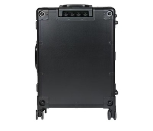 24 Inch Large Capacity Professional with <b>Light</b> Rod Makeup Case Nail and Beauty Storage Case Professional Makeup Artist Luggage - Product Image 3