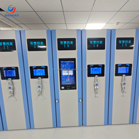 Étagères compactantes RFID à amortissement des vibrations avec verrouillage électronique pour une stabilité et une sécurité accrues en milieu hospitalier
