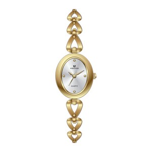 2020 diseño Oval delgado de mujer <span class=keywords><strong>reloj</strong></span> de cuarzo pulsera de latón con <span class=keywords><strong>esfera</strong></span> de rayos de sol - Product Image 1