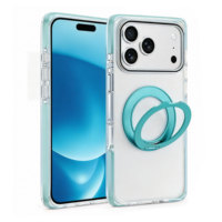Coque de téléphone carrée magnétique transparente en TPU anti-jaunissement de haute qualité avec protection 360° pour iPhone 18 Pro Max